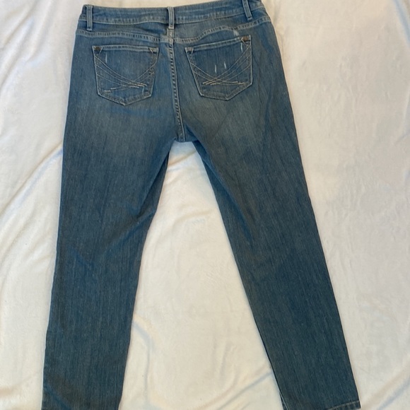 Simply Vera Vera Wang skinny ankle jeans sz 6 - Picture 6 of 7